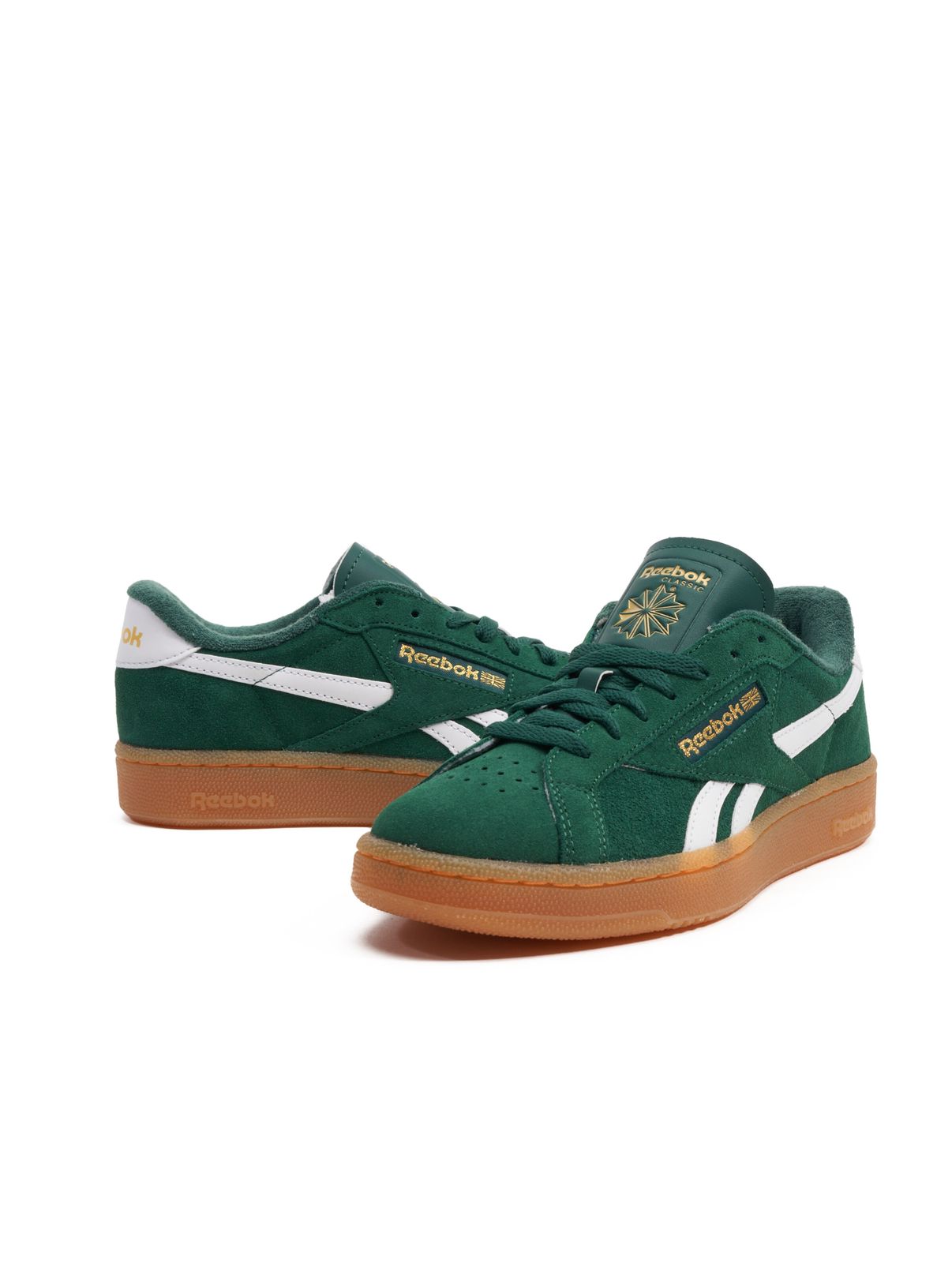 Reebok Club C Grounds UK Sneakers dunkelgrün/gummi/weiß von Reebok