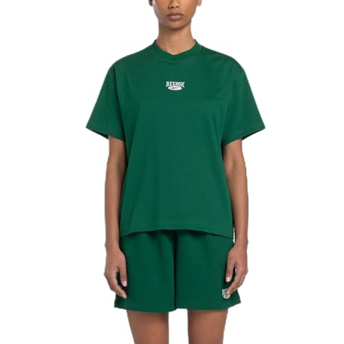 Reebok Damen Archive Essentials T-Shirt, DRKGRN, XL Reebok Damen Archive Essentials T-Shirt, DRKGRN, XL von Reebok