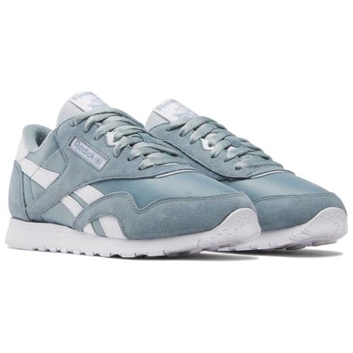 Reebok Damen Classic Nylon Sneaker,Soft Slate Soft Slate White,37.5 EU von Reebok