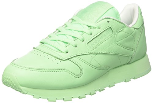 Reebok Damen X Spirit Classic Leather Sneakers, Grün (Mint Green/White), 37 EU von Reebok