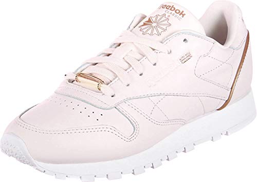 Reebok Damen Classic Leather Hardware Laufschuhe, Pink (Pale Pinkwhiterose Gold), 36 EU von Reebok