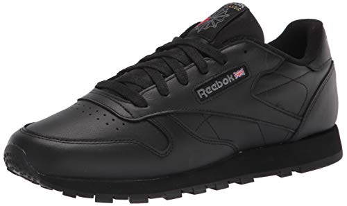 Reebok Damen Classic Leather Sneakers, Schwarz (Schwarz/black), 35 EU von Reebok