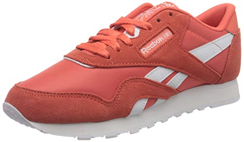 Reebok Damen Classic Nylon Sneaker, Semi Orange Flare/White/Semi Orange Flare, 37 EU von Reebok