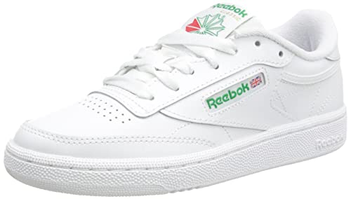 Reebok Damen Club C 85 Laufschuhe Sneaker, Ftwr White Ftwr White Gold Met, 38 EU von Reebok