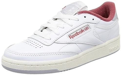 Reebok Damen Club C 85 Laufschuhe Sneaker, Ftwr White Sedona Rose F23 R Cold Grey 2, 35 EU von Reebok