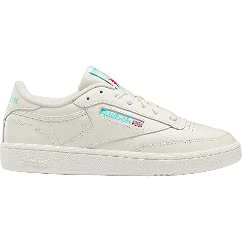 Reebok Damen Club C 85 Laufschuhe Sneaker,Chalk Chalk Lgtsag,42.5 EU von Reebok