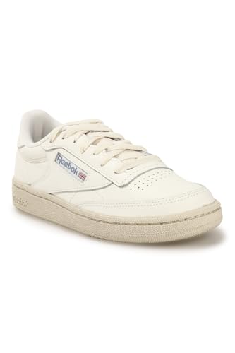 Reebok Damen Club C 85 Laufschuhe Sneaker,Chalk Papwht Vinblu,38 EU von Reebok