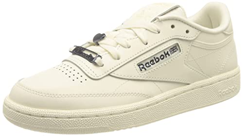 Reebok Damen Club C 85 Laufschuhe Sneaker, Chalk Chalk Noble Grey Met, 40 EU von Reebok