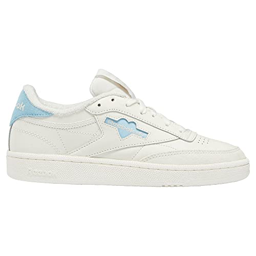 Reebok Damen Club C 85 Laufschuhe Sneaker, Chalk Blue Pearl Alabaster, 37.5 EU von Reebok