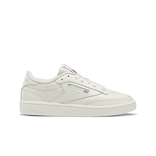 Reebok Damen Club C 85 Laufschuhe Sneaker, Weiß Chalk Chalk Light Sage, 35 EU von Reebok