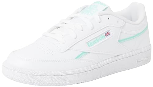 Reebok Damen Club C 85 Vegan Sneaker, FTWR White/Hint Mint/Mist, 43 EU von Reebok