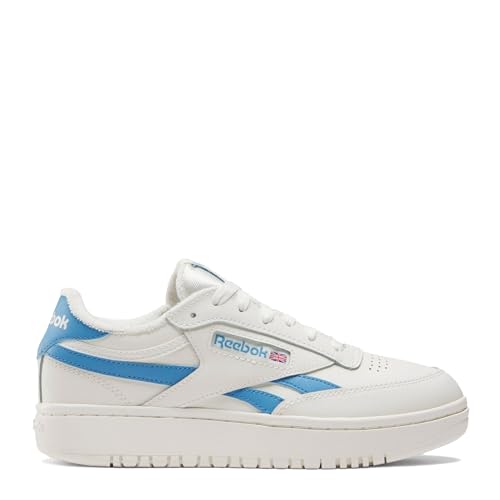 Reebok Damen Club C Double Revenge Sneaker, Chalk Chalk Essential Blue, 37 EU von Reebok