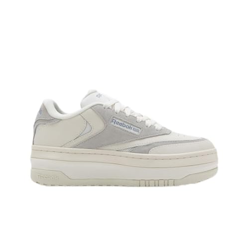 Reebok Damen Club C Extra Sneaker, Chalk Pugry2 Vinblu, 41 EU von Reebok