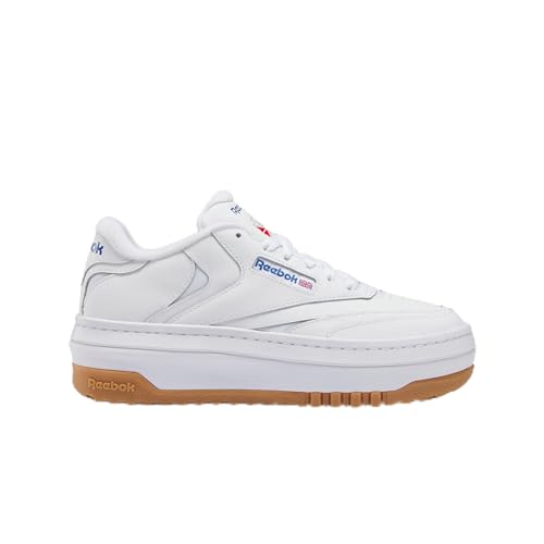Reebok Damen Club C Extra Sneaker,Ftwwht Ftwwht Vecblu,35 EU von Reebok