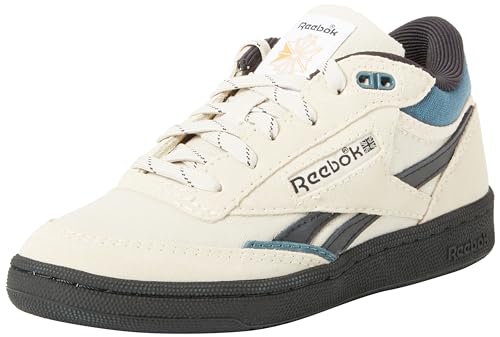 Reebok Damen Club C Mid II Revenge Sneaker, Stuckreifen Blue F23 Core Black, 44 EU von Reebok