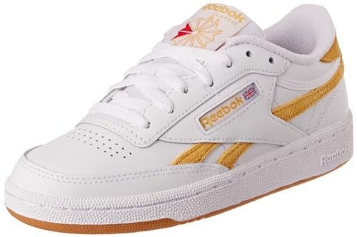 Reebok Damen Club C Revenge Sneaker, FTWR WeiÃŸ Retro Gold F23 R Stuck, 41 EU von Reebok