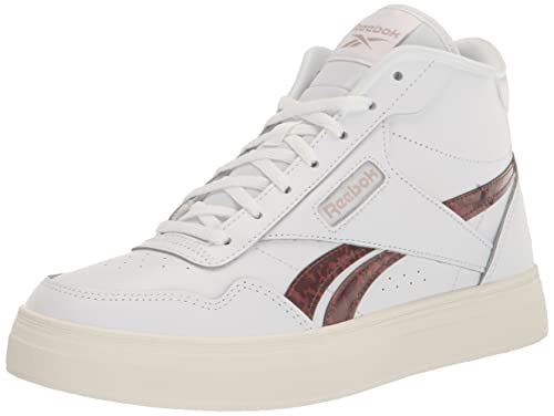 Reebok Damen Court Advance Bold High Sneaker, Schuhe Weiß Kreide Modern Beige, 37 EU von Reebok