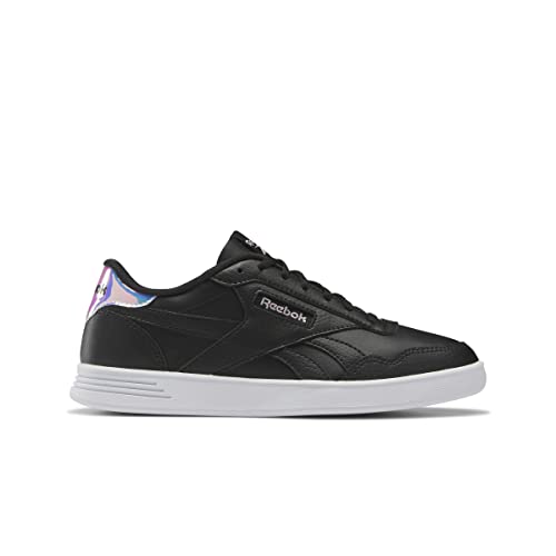 Reebok Damen Court Advance Sneaker, Schwarz Weiß Schuhe Weiß Pink Glow, 36 EU von Reebok