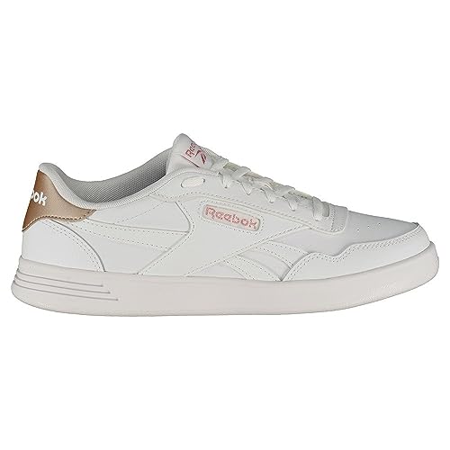 Reebok Damen Court Advance Sneaker, Weiß, Roségold, FTWR Weiß, 39 EU von Reebok
