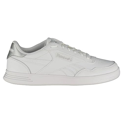 Reebok Damen Court Advance Sneaker, Weiß/Silber/Weiß, 39 EU von Reebok