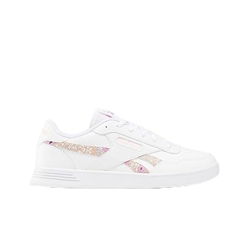 Reebok Damen Court Advance Sneaker, White/White/PEAGLO, 42.5 EU von Reebok