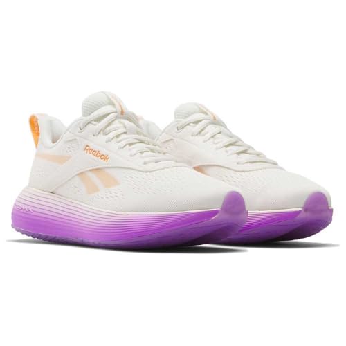 Reebok Damen DMX Comfort + Sneaker,Chalk Digital Purple Washed Clay,38.5 EU von Reebok