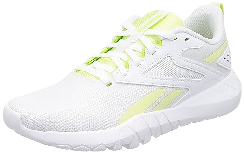 Reebok Damen Flexagon Energy Tr 4 Sneaker, FTWR White Citrus Glow Laser Lime F23, 35 EU von Reebok