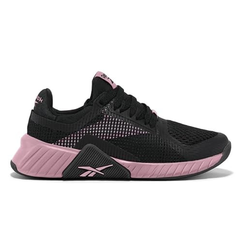 Reebok Damen Flip Charge Sneaker, Schwarz/Dusty Rose, 37.5 EU von Reebok