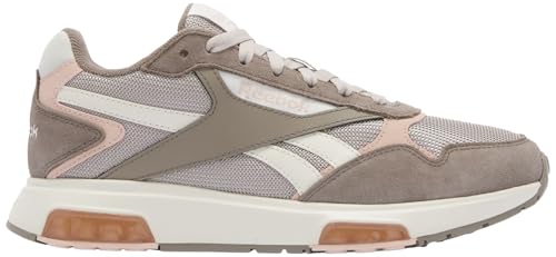 Reebok Damen Glide DMX Sneaker, Chalk/Gritty Grey/SCORCHED Earth, 38.5 EU von Reebok