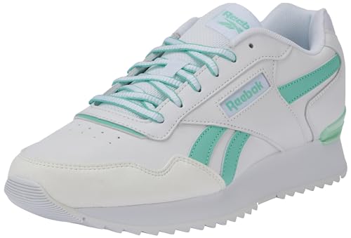 Reebok Damen Glide Ripple Clip Sneaker, FTWR White/Hint Mint/Pure Grey 1, 38.5 EU von Reebok