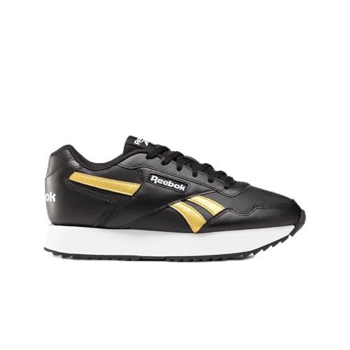 Reebok Damen Glide Ripple Double Sneaker,Black Ftwwht Goldmt,42 EU von Reebok
