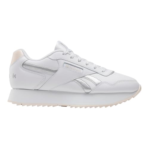 Reebok Damen Glide Ripple Double Sneaker,White White Blush,41 EU von Reebok