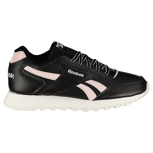Reebok Damen Glide Sneaker Sneaker, Core Black Porcelain Pink Chalk, 37.5 EU von Reebok