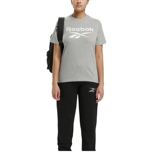 Reebok Damen Id Big Logo T-Shirt, MGREYH, S Reebok Damen Id Big Logo T-Shirt, MGREYH, S von Reebok