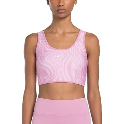 Reebok Damen Id Train Energyfestival Sport-BH, BLUPNK, Large von Reebok
