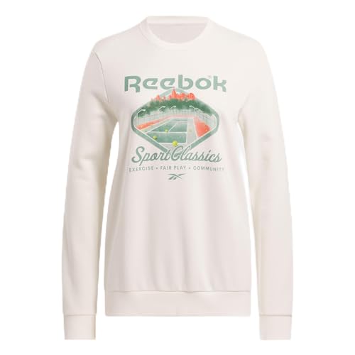 Reebok Damen Id Zug Energie Gericht Pullover, kreidefarben, 36 von Reebok