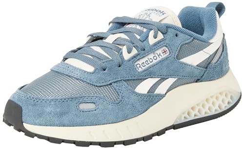 Reebok Damen Klassischer Hexalith aus Leder Sneaker, Hoops F23 Kreide Alabaster blau, 44 EU von Reebok