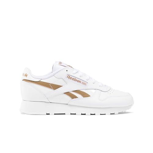 Reebok Damen Classic Leather Sneaker, White/TREBRO/FTWWHT, 38.5 EU von Reebok