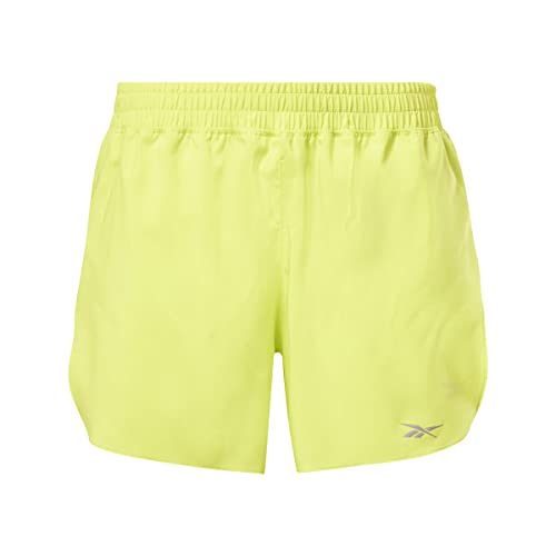 Reebok Damen Laufen Shorts, Säuregelb/Säuregelb, Medium von Reebok