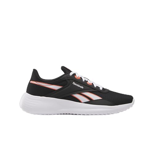 Reebok Damen Lite 4 Laufschuhe, Black Superchrg Coral White, 37.5 EU von Reebok