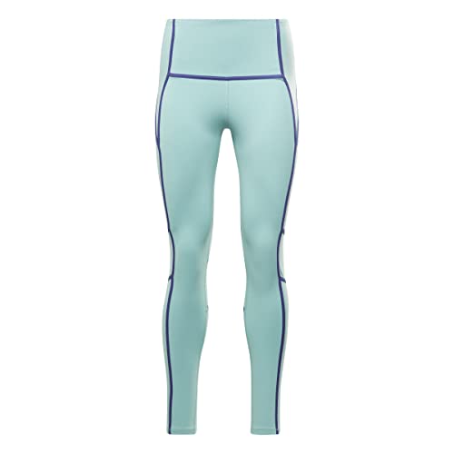 Reebok Damen Lm Colorblock Hr Tight Leggings, Seclte, M von Reebok