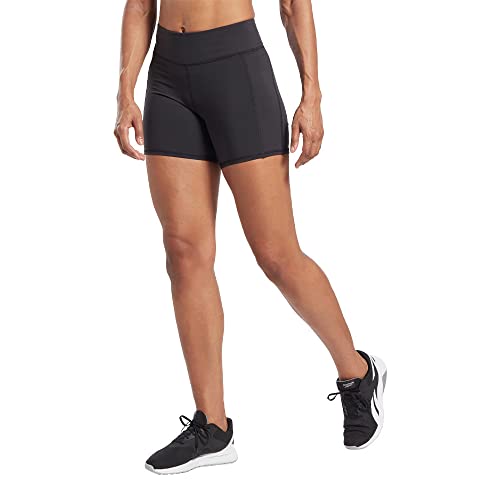 Reebok Damen Lux Bootie Shorts, Schwarz, Medium von Reebok