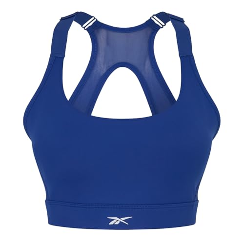 Reebok Damen Lux High Impact Bra Trainings-BH, Boundless Blue, S von Reebok