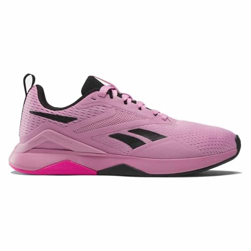 Reebok Damen NANOFLEX TR 2 Sneaker, JASPNK/Black/LASPIN, 40.5 EU von Reebok