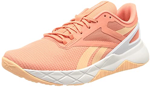 Reebok Damen NANOFLEX TR Cross Trainer, Twisted Coral/Aura orange/FTWR White, 37.5 EU von Reebok