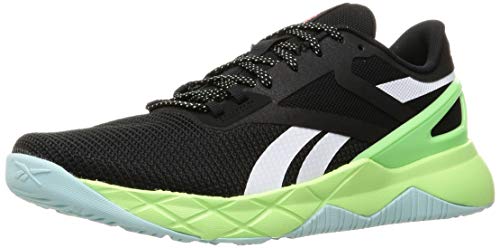 Reebok Damen NANOFLEX TR Running Shoe, core Black/digital Glow/neon Mint, 43 EU von Reebok