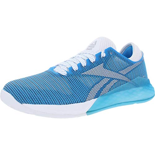 Reebok Damen Nano 9 Crosstrainer, Weiß/Cyan/Silber, 40.5 EU von Reebok