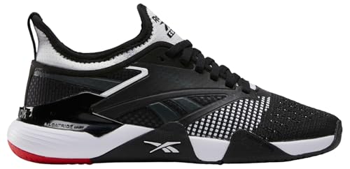 Reebok Damen Nano Court Sneaker, Black/White/Vector RED, 37 EU Reebok Damen Nano Court Sneaker, Black/White/Vector RED, 37 EU von Reebok