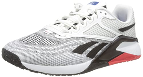 Reebok Damen Nano X2 Sneakers, Weiß/Schwarz/Blau, 40 EU von Reebok