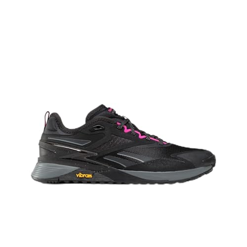 Reebok Damen Nano X3 Adventure Sneaker, CBLACK/PURGRY/LASPIN, 43 EU von Reebok